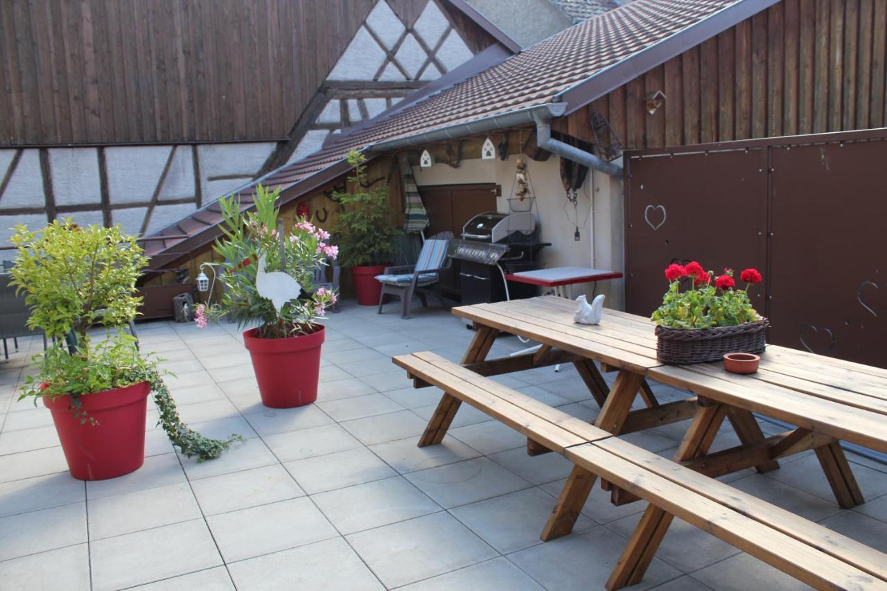 Gite Le Cep D'Or Alsace Saint-Hippolyte  Exterior foto